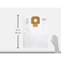 Bosch Filc porzsák GAS 35 porszívókhoz (5db/csomag) (2607432037)