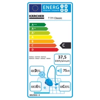 Karcher T 7/1 Classic Energiaosztály