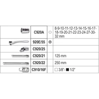 Beta Easy 923E/C25 1/2&quot; dugókulcs készlet 25 részes