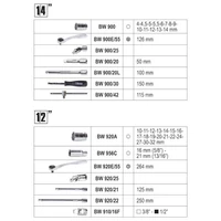 Beta BW 2047E/C108 108 darabos szerszámkészlet műanyag táskában
