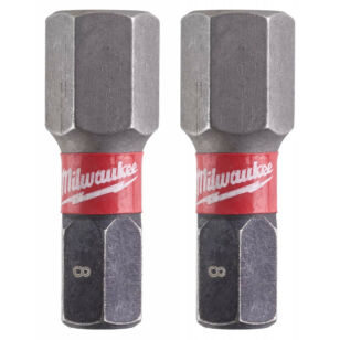 Milwaukee HX8x25mm Shockwave Bit 2db/bliszter (4932430898)