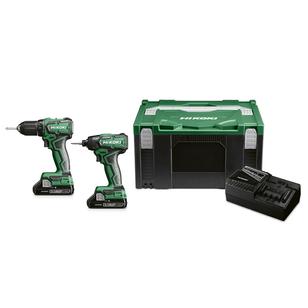 Hikoki KC18DD-DS-5AH Akkus szett (DS18DD+WH18DD+2x5,0Ah+HSC)