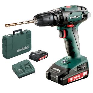 Metabo SB 18 Akkus Ütvefúró-csavarozó 2x1,3Ah, 48Nm (602245950)