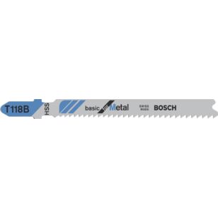 Bosch T118B Szúrófűrészlap fémre 5db/cs (2608631014)