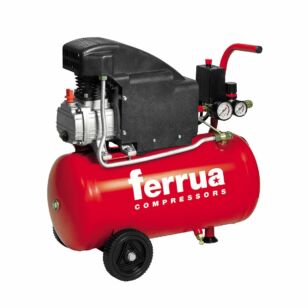  Ferrua RC1/24 Kompresszor, olajkenésű 1,1 kW, 8 bar, 24 l