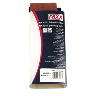 Raxx Csiszolószalag 75x533mm K120 3db/csomag