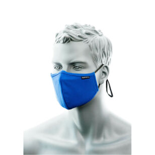 Portwest CV34 Arcmaszk Anti-mikrobiális 2 rétegű kék orrnyereg borítással