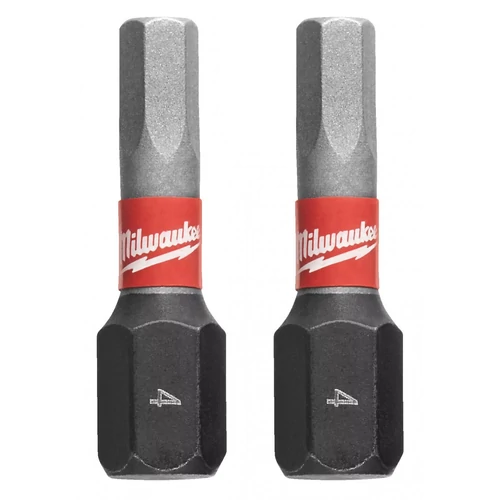 Milwaukee HX4x25mm Shockwave Bit 2db/bliszter (4932430895)