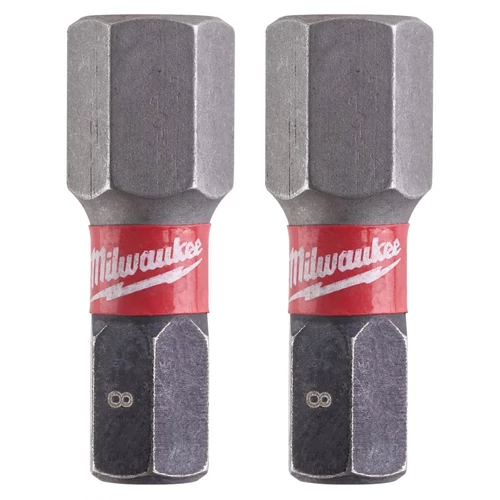 Milwaukee HX8x25mm Shockwave Bit 2db/bliszter (4932430898)