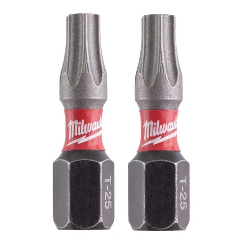 Milwaukee TX25x25mm Shockwave bit 2db/bliszter (4932430879)