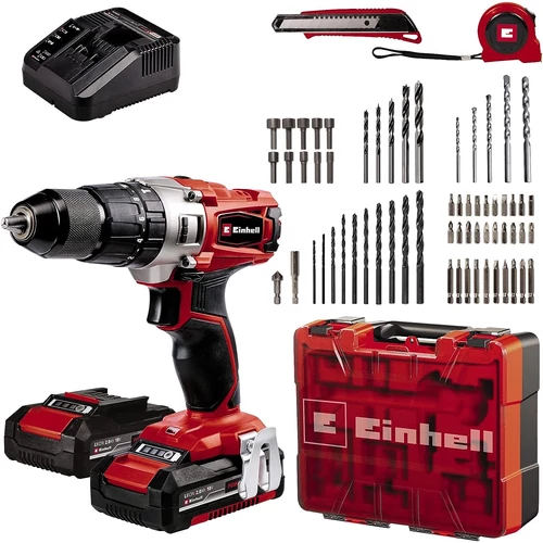 Einhell TE-CD 18/2 LI-I+64 (2x2Ah) Akkus Fúró-Csavarozó (4514221)
