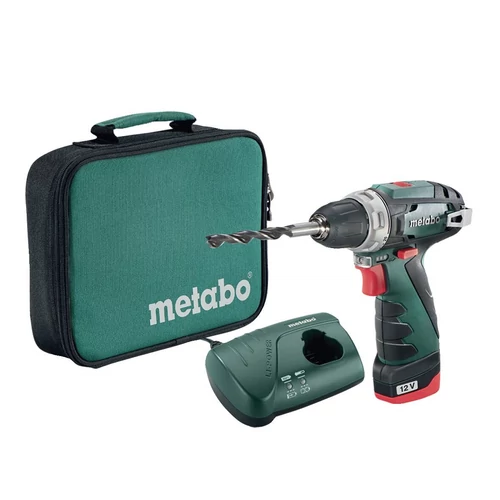 Metabo PowermaxxBS Akkus Csavarbehajtó 12V 2,0Ah (600079500)