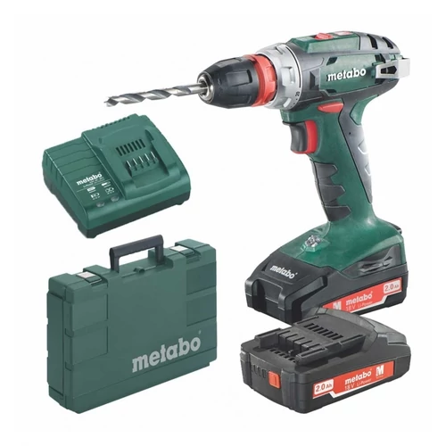 Metabo BS 18LI 2*2Ah akkus csavarozó (602207560)