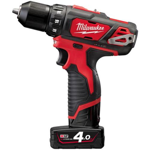 Milwaukee M12 BDD-402C Akkus fúrócsavarozó 12V 2x4.0 Ah