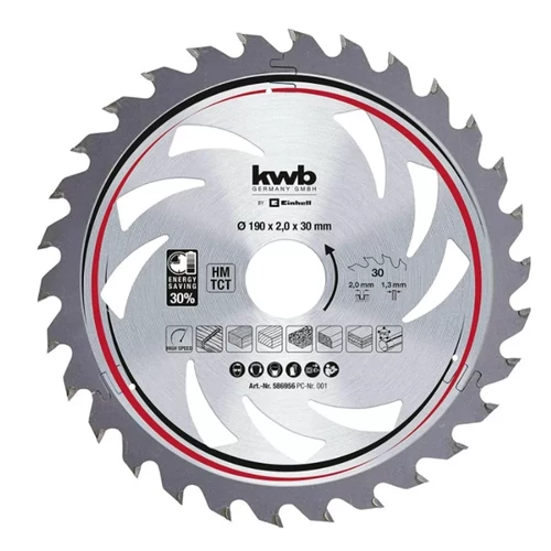 Einhell Kwb Körűrészlap 190x30 30 fogas (49586956)