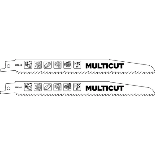 KWB Multicut BIM Orrfűrészlap 203/182mm 2db (571040)