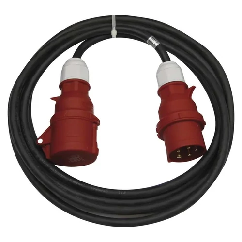EMOS 3 fázisú kültéri hosszabbító 10 m / 1 aljzat / fekete / gumi / 400 V / 2,5 mm2 (PM0902)EMOS 3 fázisú kültéri hosszabbító 10 m / 1 aljzat / fekete / gumi / 400 V / 2,5 mm2 (PM0902)