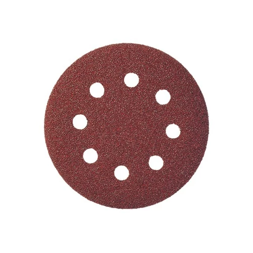 Csiszolópapír 125 MM K80 ált. Öntapadós, lyukas  5db/cs