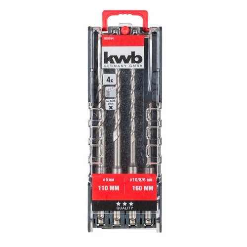 KWB Fúrószár készlet SDS-Plus 4db-os (109164)