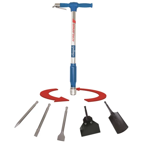 Scheppach Aero 2 Spade Multifunkciós pneumatikus szerszám 5 az 1-ben (5909601900)