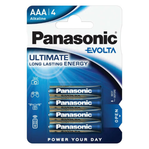 Panasonic AAA-LR03 EE Evolta alkáli elem 4db