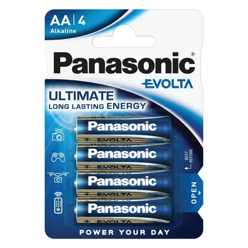 Panasonic AA-LR06 EE Evolta alkáli elem 4db