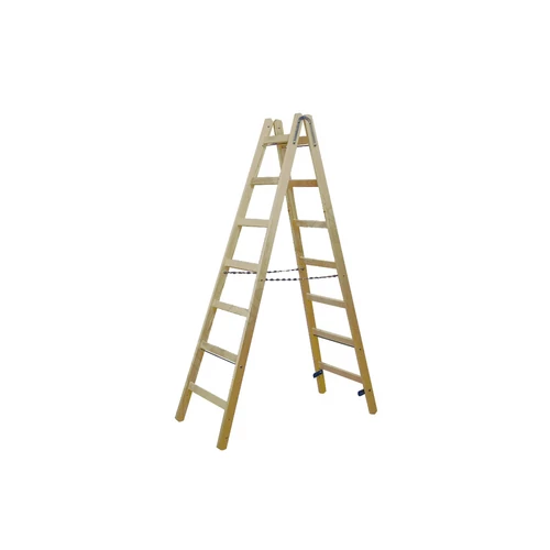 Krause Stabilo kétoldali fa létra 2x7 (170095)