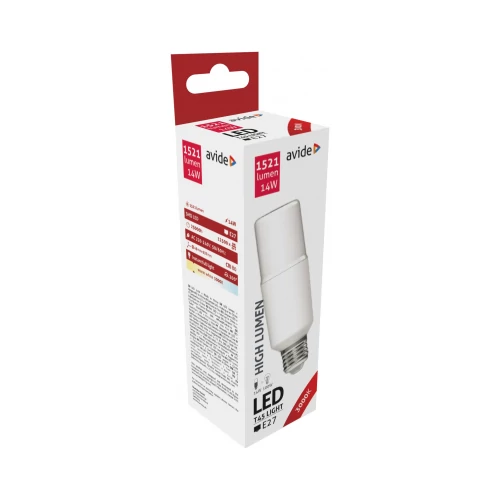 Avide led stick E27 14W, T45, 3000K, warm white, 1511lumen