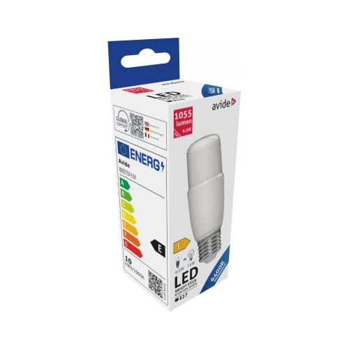 Avide led stick E27 9,5W T37, 6400K, cool white, 1055lumen