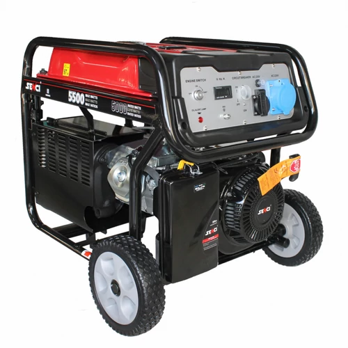 Senci SC 6000E TOP Áramfejlesztő 230V, 5,5 kW, AVR, 8.5h