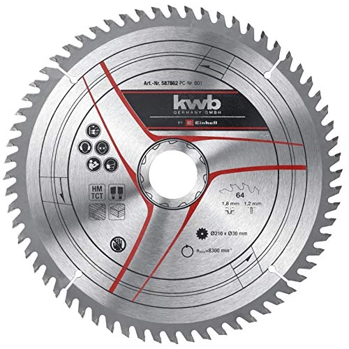 Einhell Kwb Körfűrészlap 210x30x1,8 64 fogas (49587862)