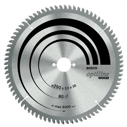 Bosch 254/2,5/30Z80 Körfűrészlap