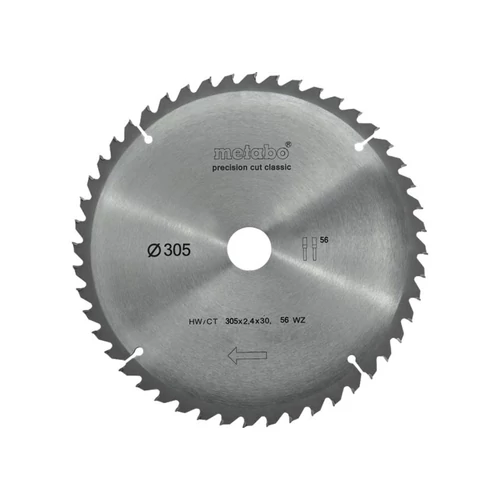 Metabo Körfűrészlap HW/CT 305x30, 56 WZ 5°neg (628064000)