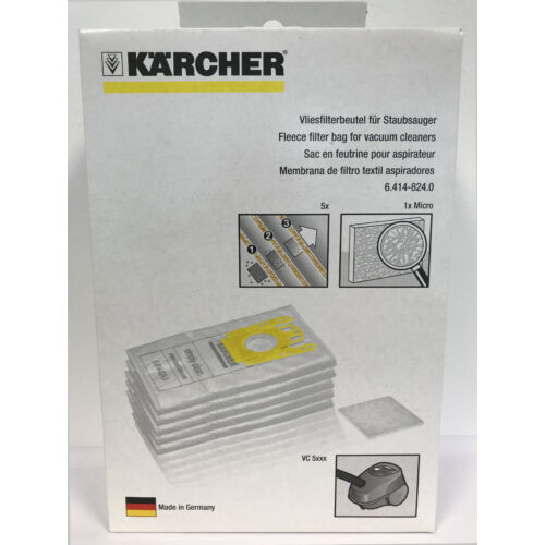 Karcher Porzsák 5 db/csomag (64148240)