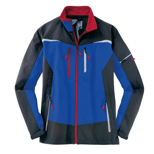 Terrax Softshell kabát royal/piros Méret: L