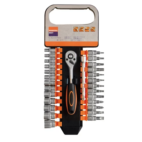  Workers Best Dugókulcs készlet 1/4&quot; 28 részes