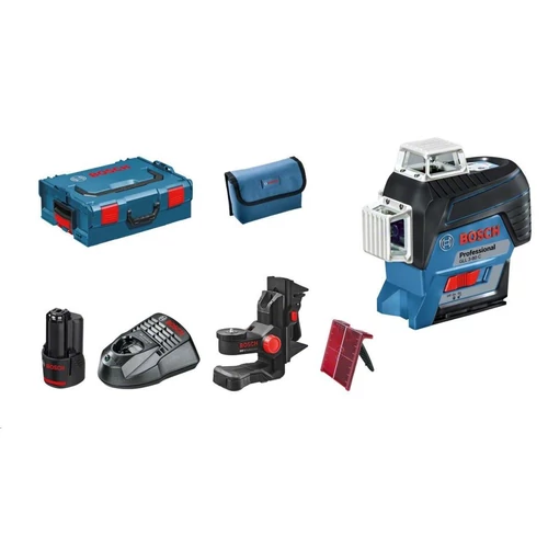 Bosch GLL 3-80 C + BM1 + L-Boxx + 2.0Ah Szintező (0601063R02)